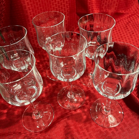 Bacarat crystal goblets - Capri - Set of 6 - Picture 3 of 8